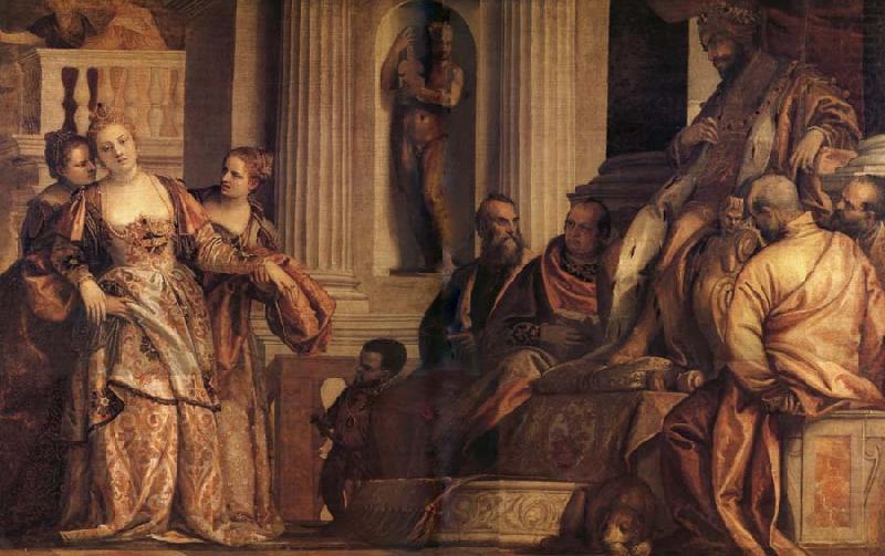 Paolo Veronese L'evanouissement d'Esther china oil painting image